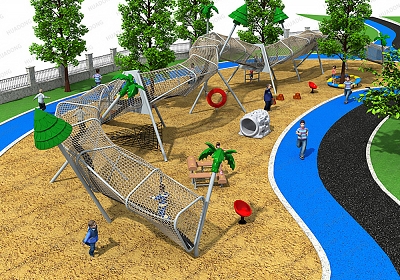 网绳攀爬 HD-SSW002