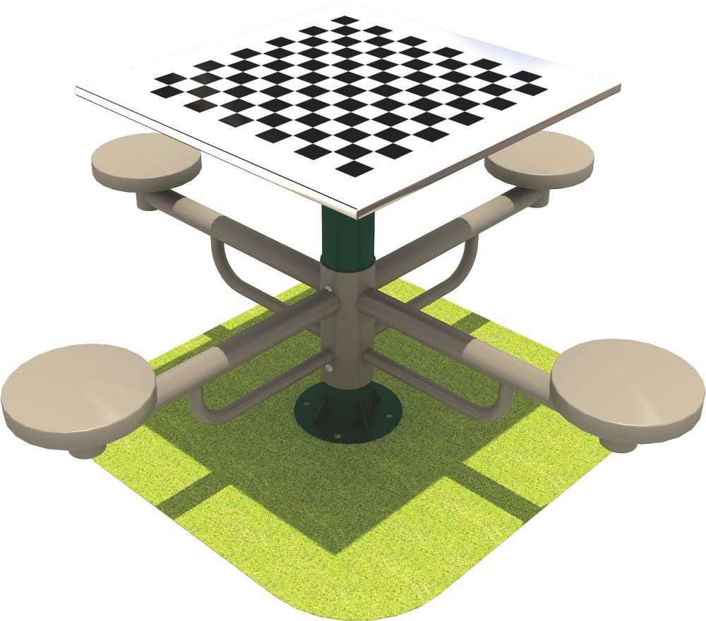 U8国际(中国区)运动健身器材 四位棋牌桌
